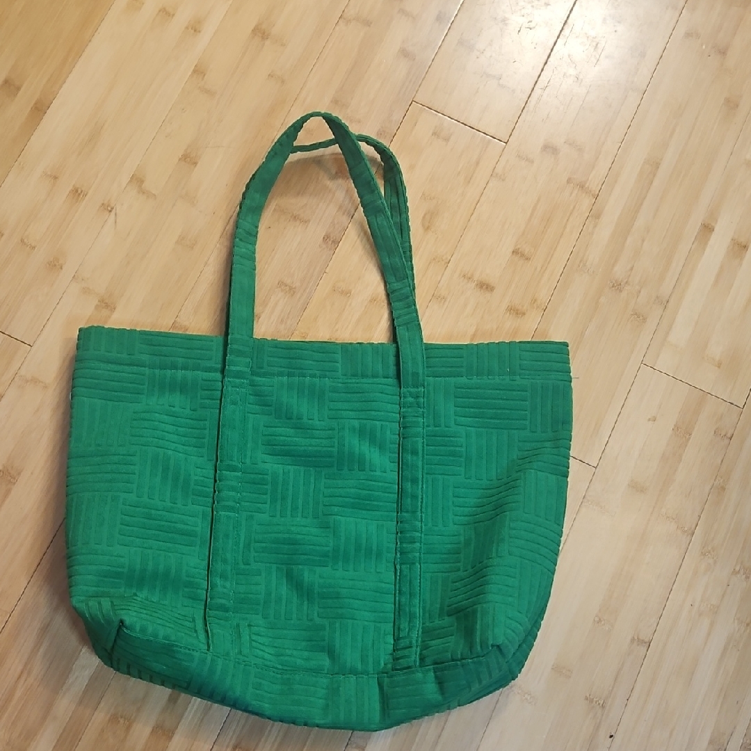 Green Large Shopping Travel Tote Bag